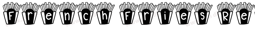 French Fries Regular字体转换 French Fries Regular字体转换